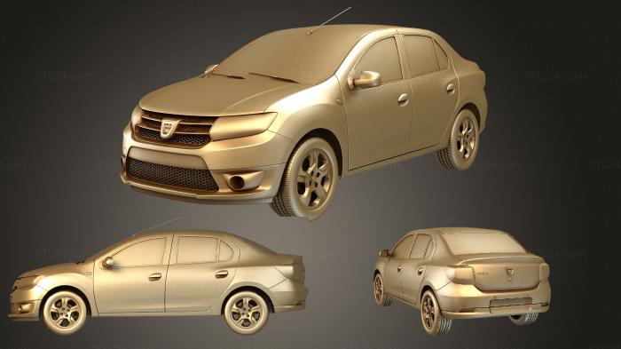 Vehicles (dacia logan 2015, CARS_1239) 3D models for cnc